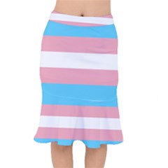 Transgender Pride Flag Short Mermaid Skirt by lgbtnation