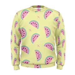 Watermelon Wallpapers  Creative Illustration And Pattern Men s Sweatshirt by BangZart