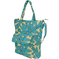 Leaves Dried Leaves Stamping Shoulder Tote Bag by Pakrebo