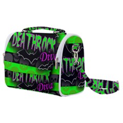 Deathrock Diva Satchel Shoulder Bag by ArtistRoseanneJones