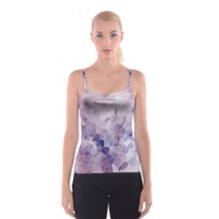 Americana Abstract Graphic Mosaic Spaghetti Strap Top by Pakrebo