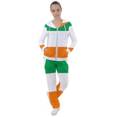 Flag Of Ireland Irish Flag Women s Tracksuit by FlagGallery