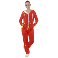 Chinese Flag Flag Of China Women s Tracksuit by FlagGallery