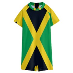 Jamaica Flag Kids  Boyleg Half Suit Swimwear by FlagGallery