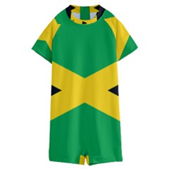 Jamaica Flag Kids  Boyleg Half Suit Swimwear by FlagGallery