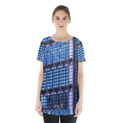 Abstract Architecture Background Skirt Hem Sports Top by Pakrebo