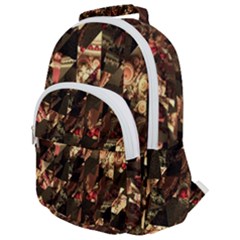 Piecesofme Rounded Multi Pocket Backpack by designsbyamerianna