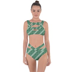 Batik Pattern Java Indonesia Bandaged Up Bikini Set  by Pakrebo