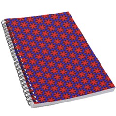 Blue Pattern Texture 5 5  X 8 5  Notebook by HermanTelo