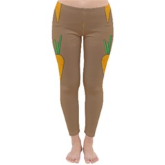 Healthy Fresh Carrot Classic Winter Leggings by HermanTelo