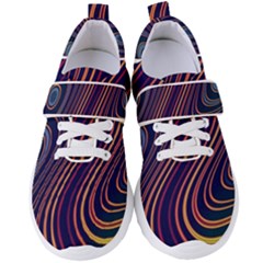 Fractal Mathematics Generated Women s Velcro Strap Shoes by Bajindul