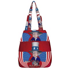 Happy 4th Of July Center Zip Backpack by FantasyWorld7