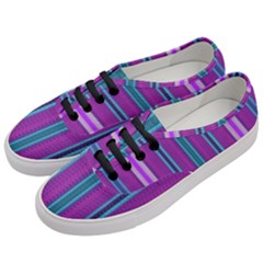 Fabric Pattern Color Structure Women s Classic Low Top Sneakers by Bajindul