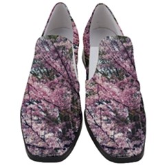 Ohio Redbud Women Slip On Heel Loafers by Riverwoman