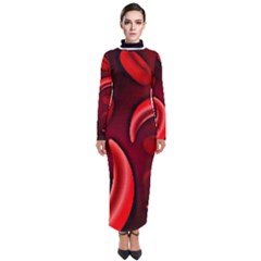 Cells All Over  Turtleneck Maxi Dress by shawnstestimony