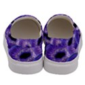 Sliced Kiwi Fruits Purple Men s Canvas Slip Ons View4