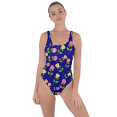 Flowers Roses Blue Bring Sexy Back Swimsuit by Bajindul