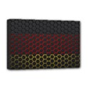 Germany Flag Hexagon Deluxe Canvas 18  x 12  (Stretched) View1