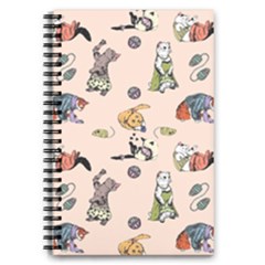 Funny Cats 5 5  X 8 5  Notebook by Sobalvarro