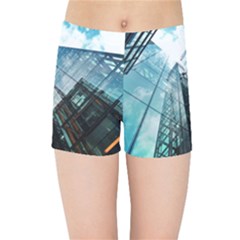 Architectural Design Architecture Building Business Kids  Sports Shorts by Pakrebo