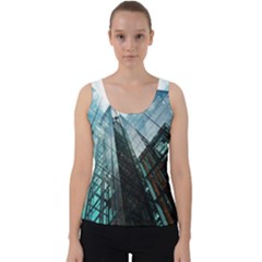 Architectural Design Architecture Building Business Velvet Tank Top by Pakrebo