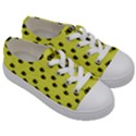 Yellow Eyes Kids  Low Top Canvas Sneakers View3