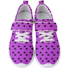 Purple Eyes Men s Velcro Strap Shoes by snowwhitegirl