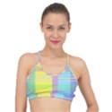 Easter Background Easter Plaid Basic Training Sports Bra View1