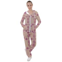 Background Non Seamless Pattern Women s Tracksuit by Simbadda