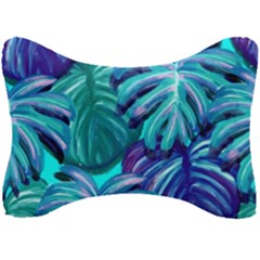 Leaves Tropical Palma Jungle Seat Head Rest Cushion by Simbadda