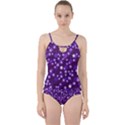 Ross Pattern Square Cut Out Top Tankini Set View1