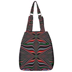 Abstract Art Fractal Art Pattern Center Zip Backpack by Sudhe