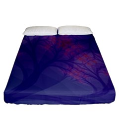 Art Fractal Artwork Creative Fitted Sheet (california King Size) by Pakrebo