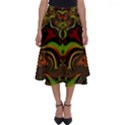 Fractal Art Artwork Design Art Pattern Perfect Length Midi Skirt View1