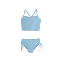 Light Blue Girls  Tankini Swimsuit by blkstudio