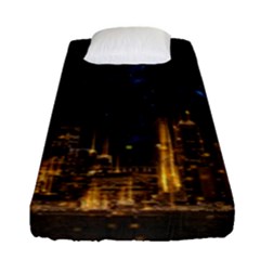 Architecture Buildings City Fitted Sheet (single Size) by Wegoenart