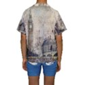 London Westminster Bridge Building Kids  Short Sleeve Swimwear View2