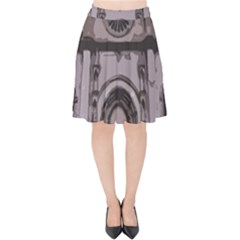 Cathedral Velvet High Waist Skirt by snowwhitegirl