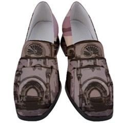 Cathedral Women s Chunky Heel Loafers by snowwhitegirl