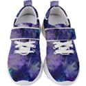 Blue purple ink                     Kids  Velcro Strap Shoes View1