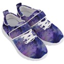 Blue purple ink                     Kids  Velcro Strap Shoes View3