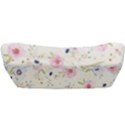 Pink blue flowers pattern                        Car Seat Back Cushion View3