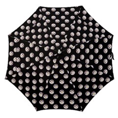 English Breakfast Black Straight Umbrellas by snowwhitegirl