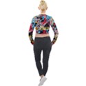 PAINT ME DOWN 4 Long Sleeve Cropped Velvet Jacket View2