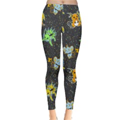 Electric Love  Leggings  by Mezalola