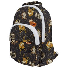 Normal Type  Rounded Multi Pocket Backpack by Mezalola