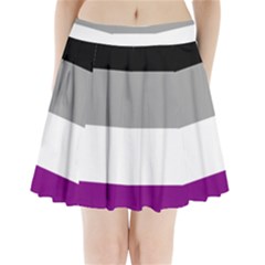 Asexual Pride Flag Lgbtq Pleated Mini Skirt by lgbtnation