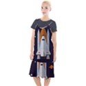 Rocket Space Universe Spaceship Camis Fishtail Dress View1