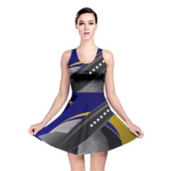 Science Fiction Sci Fi Sci Fi Logo Reversible Skater Dress by Pakrebo