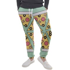 Pizza Slice Food Italian Men s Jogger Sweatpants by Pakrebo